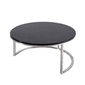 Couchtisch Eclipse schwarz 80x42cm