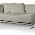 Rückenösand 2-Sitzer fest Sofa Bezug