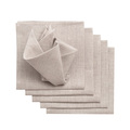 Set Servietten 6 Stk 42x42cm Linen 392-10