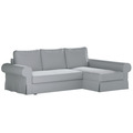 Backabro Sofa Bett mit Chaise Longue Bezug
