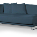 Rückenösand 2-Sitzer fest Sofa Bezug