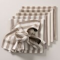 Set Servietten 6Stk 42x42 Quadro 136-07