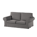 Ektorp 2-Sitzer Sofa Bett, Model after 2012 Bezug