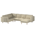 Norsborg 5-Sitzer mit Chaise Longue Ecke Sofa Bezug