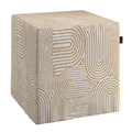Cube Pouffe Bezug