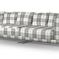 Rückenösand 3-Sitzer fest Sofa Bezug