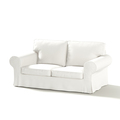 Ektorp 2-Sitzer Sofa Bett, Model after 2012 Bezug