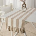 Tisch Runner mit Frill 40x160 cm