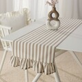 Tisch Runner mit Frill 40x160 cm