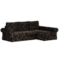 Backabro Sofa Bett mit Chaise Longue Bezug