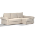 Backabro Sofa Bett mit Chaise Longue Bezug