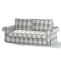Backabro 3-Sitzer Sofa Bett Bezug