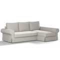 Backabro Sofa Bett mit Chaise Longue Bezug