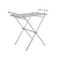 Beistelltisch Morris silber 90x62x83 cm