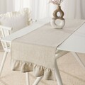 Tisch Runner mit Frill 40x160 cm