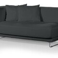 Rückenösand 2-Sitzer fest Sofa Bezug