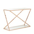 Konsolentisch Vertigo rose gold 120x40x80cm
