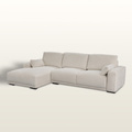 Sofa Silkeborg crème weiß links