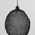 Hängelampe Nina schwarz 48 cm