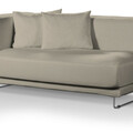 Rückenösand 2-Sitzer fest Sofa Bezug
