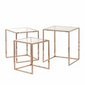 Tisch-Set Rush rose gold