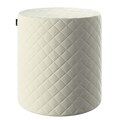 Pouf Barrel gesteppt