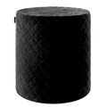 Quilted Barrel Pouffe