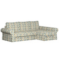 Backabro Sofa Bett mit Chaise Longue Bezug