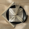 Napkin mit Lace, 1 Piece, 48x48 cm