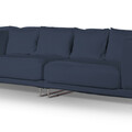 Rückenösand 3-Sitzer fest Sofa Bezug
