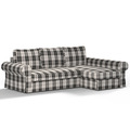 Backabro Sofa Bett mit Chaise Longue Bezug