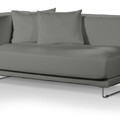 Rückenösand 2-Sitzer fest Sofa Bezug