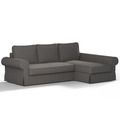 Backabro Sofa Bett mit Chaise Longue Bezug
